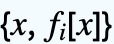 {x,f_(i)[x]}