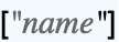 ["name"]