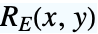 TemplateBox[{x, y}, CarlsonRE]