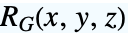 TemplateBox[{x, y, z}, CarlsonRG]