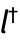 TemplateBox[{l}, ConjugateTranspose]