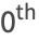 0^(th)