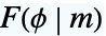 TemplateBox[{phi, m}, EllipticF]