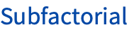 TemplateBox[{Subfactorial, paclet:ref/Subfactorial}, RefLink, BaseStyle -> {InlineFormula}]