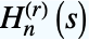 TemplateBox[{n, r}, HarmonicNumber2](s)