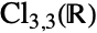 Cl_(3,3)(TemplateBox[{}, Reals])