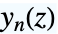 TemplateBox[{n, z}, SphericalBesselY]