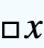  square x