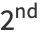 2^(nd)