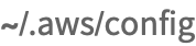 TemplateBox[{"~/.aws/config", "C:\\Users\\\!StyleBox[\"username\",FontSlant->\"Italic\"]\\.aws\\config", "~/.aws/config", "~/.aws/config", "C:\\Users\\\!StyleBox[\"username\",FontSlant->\"Italic\"]\\.aws\\config", "~/.aws/config"}, PlatformDynamic]
