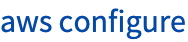 TemplateBox[{aws configure, {URL[https://awscli.amazonaws.com/v2/documentation/api/latest/reference/configure/index.html], None}, https://awscli.amazonaws.com/v2/documentation/api/latest/reference/configure/index.html, HyperlinkActionRecycled, {HyperlinkActive}, BaseStyle -> {Hyperlink}, HyperlinkAction -> Recycled}, HyperlinkTemplate]